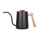 thumbnail image 5 of Cafetera De Goteo 600ml Hervidor De Agua Mango De Madera Pico Estrecho Para Cafetera Negro, 5 of 5