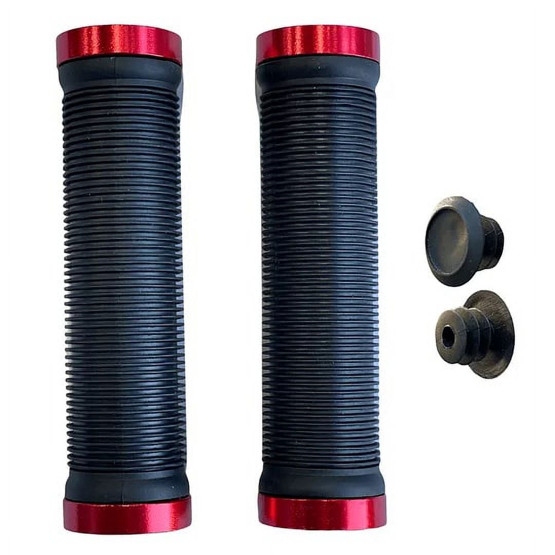 Bitteli - Puño Antideslizante Doble Perno Lineas Rojo