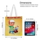 thumbnail image 5 of Handy Manny Bolso de tela con estampado de lienzo para mujer, bolsa de compras reutilizable y estética, con cremallera interior, regalo para mujer,38*45cm., 5 of 6
