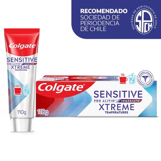 Crema Dental Con Flúor Pasta Dental Colgate Sensitive Pro-alivio Inmedíato Xtreme Temperatures