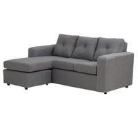 Muebles Altiro - Seccional Emanuel - Tela Lino Bahía Gris