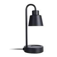 Bothyi - Lámpara Calentadora De Velas Lámpara De Mesa Lámpara De Vela Para Decoración Hogar Dormitorio Negro