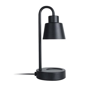Bothyi - Lámpara Calentadora De Velas Lámpara De Mesa Lámpara De Vela Para Decoración Hogar Dormitorio Negro