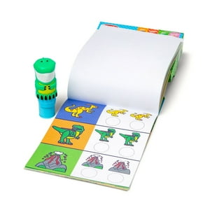 Melissa & Doug - Estampador Melissa And Doug Dinosaurios Con 300 Stickers