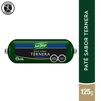 Paté Ternera Embutido Untable 125 G San Jorge