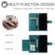 thumbnail image 4 of Funda Acolchada con Anilla y Correa para Samsung Galaxy A36 5G Slots para Tarjetas Verde, 4 of 5