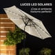 thumbnail image 2 of Quitasol con Iluminación Solar Café, 2 of 3