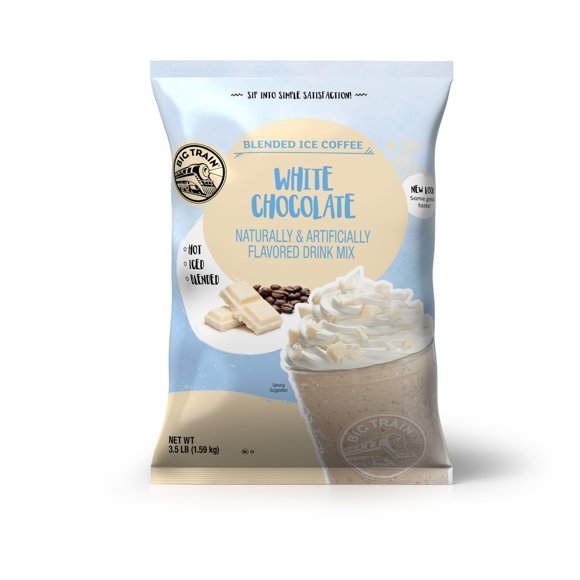 Mezcla para bebida Big Train White Chocolate Latte 1.58 kg
