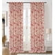 thumbnail image 1 of Cortinas Toile Térmicas Opacas 132 X 260 Cm Color Rojo, 1 of 8