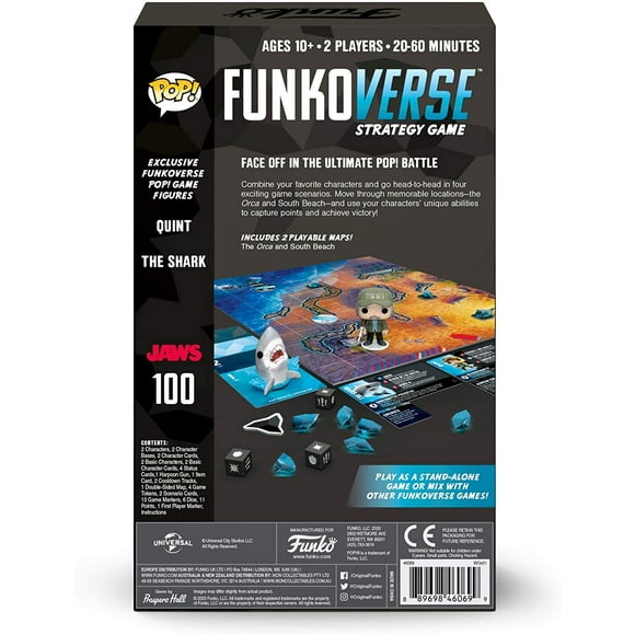 Funkoverse Jaws 100 Funko Juego de mesa 2 paquetes
