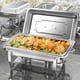 thumbnail image 2 of Set de Fuentes para Buffet Rengue 9.5 QT Acero Inoxidable 4 Piezas, 2 of 9