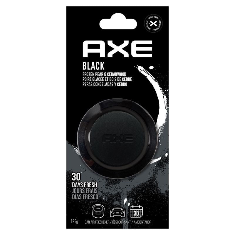 Axe - Aromatizante Para Auto Gelcan Black 125G