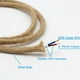 thumbnail image 3 of 5M Cable De Lámpara Vintage Con Cuerda De Cáñamo Trenzada, 3 of 5