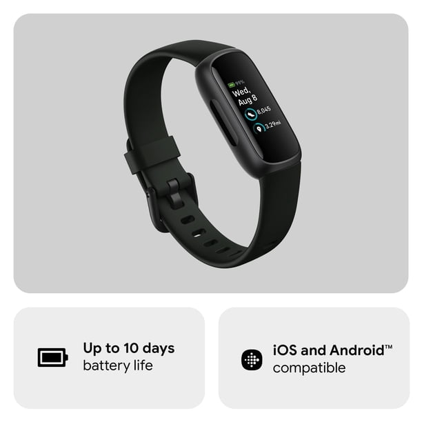 Monitor de actividad física Fitbit Inspire 3: información avanzada