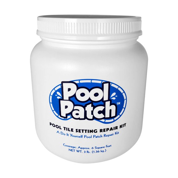 Kit de reparación de adhesivo para baldosas de piscina Pool Patch de 1,36 kg