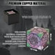thumbnail image 3 of Dado giratorio DND Froggod Ruleta 7 en 1 de metal con relieve 3D, 3 of 3