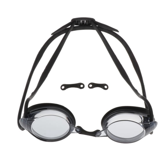 Anti-niebla Racing Gafas De Natación Protección UV Gafas De Natación Gafas Negro