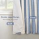 thumbnail image 3 of Cortinas DriftAway Chris Linen de 160 cm con reducción térmica del sonido, 3 of 9