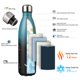 thumbnail image 2 of Botella de agua Konokyo de 750 ml de acero inoxidable aislada, 2 of 7