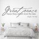 thumbnail image 2 of Decomural Great Peace Bible Verse WS-15118, 2 of 2