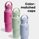 thumbnail image 5 of Botella de Agua Hydro Flask para Viaje Aislada 946 mL Crema de Coco, 5 of 8