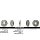 thumbnail image 2 of Disco Freno para auto Alfa Romeo Spider 2006-2010 Delantero, 2 of 3
