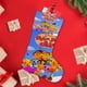 thumbnail image 4 of Rolie Polie Olie Tema: Calcetines de Navidad, fino lino blanco para colgar en escaleras y chimenea, decoración navideña para el hogar, regalo de Navidad. 45cm × 32cm, 4 of 5