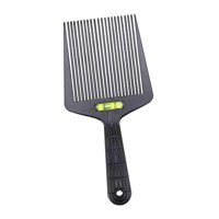 Ioensy - Peine De Guía De Parte Superior Plana, Peine De Cortapelos, Peine De Parte Superior Plana Para El Hogar, Todo Tipo De Cabello, Salón