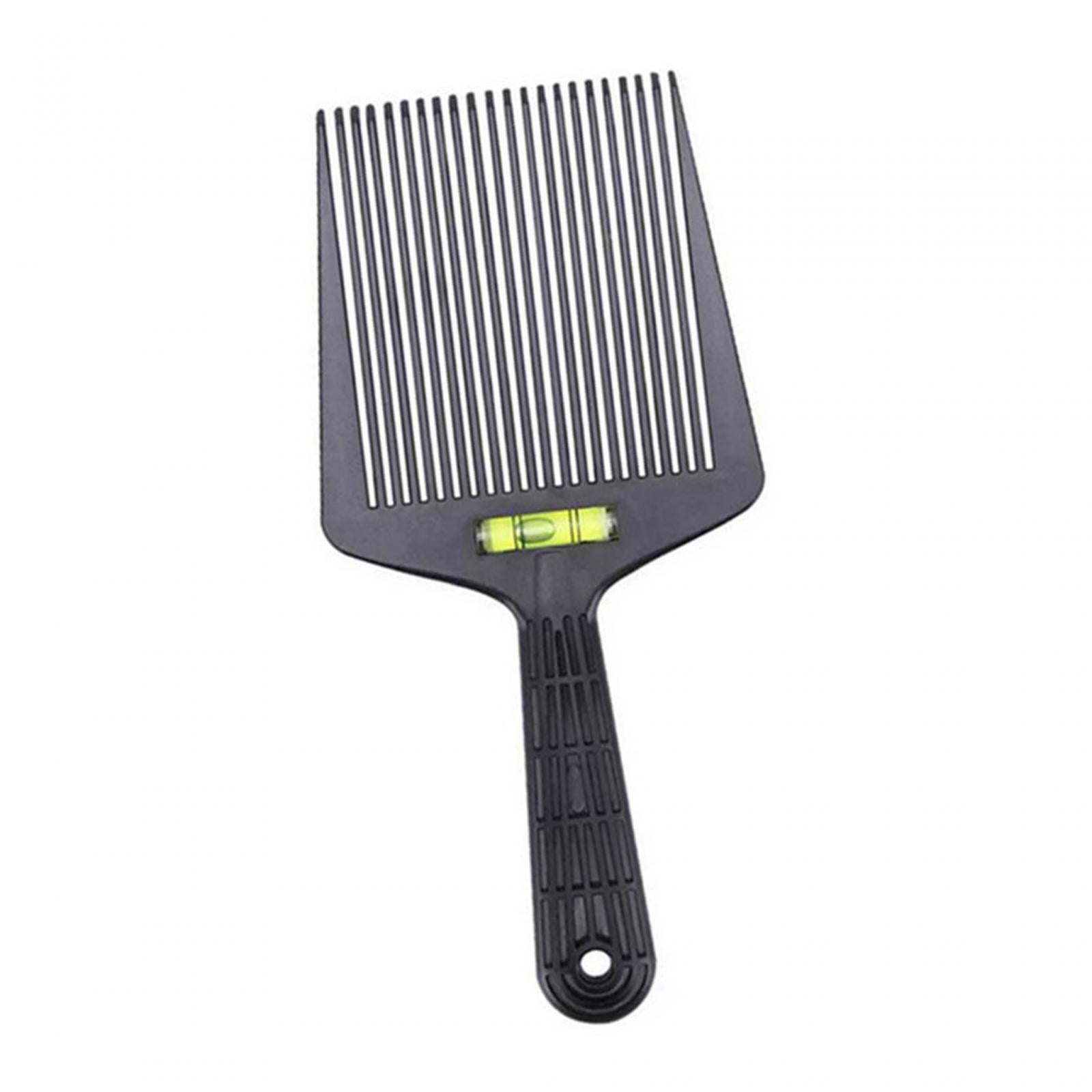 Ioensy - Peine De Guía De Parte Superior Plana, Peine De Cortapelos, Peine De Parte Superior Plana Para El Hogar, Todo Tipo De Cabello, Salón