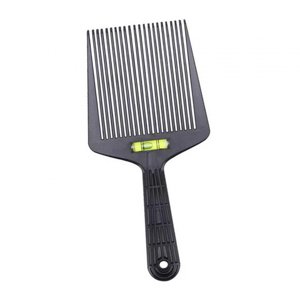 Ioensy - Peine De Guía De Parte Superior Plana, Peine De Cortapelos, Peine De Parte Superior Plana Para El Hogar, Todo Tipo De Cabello, Salón