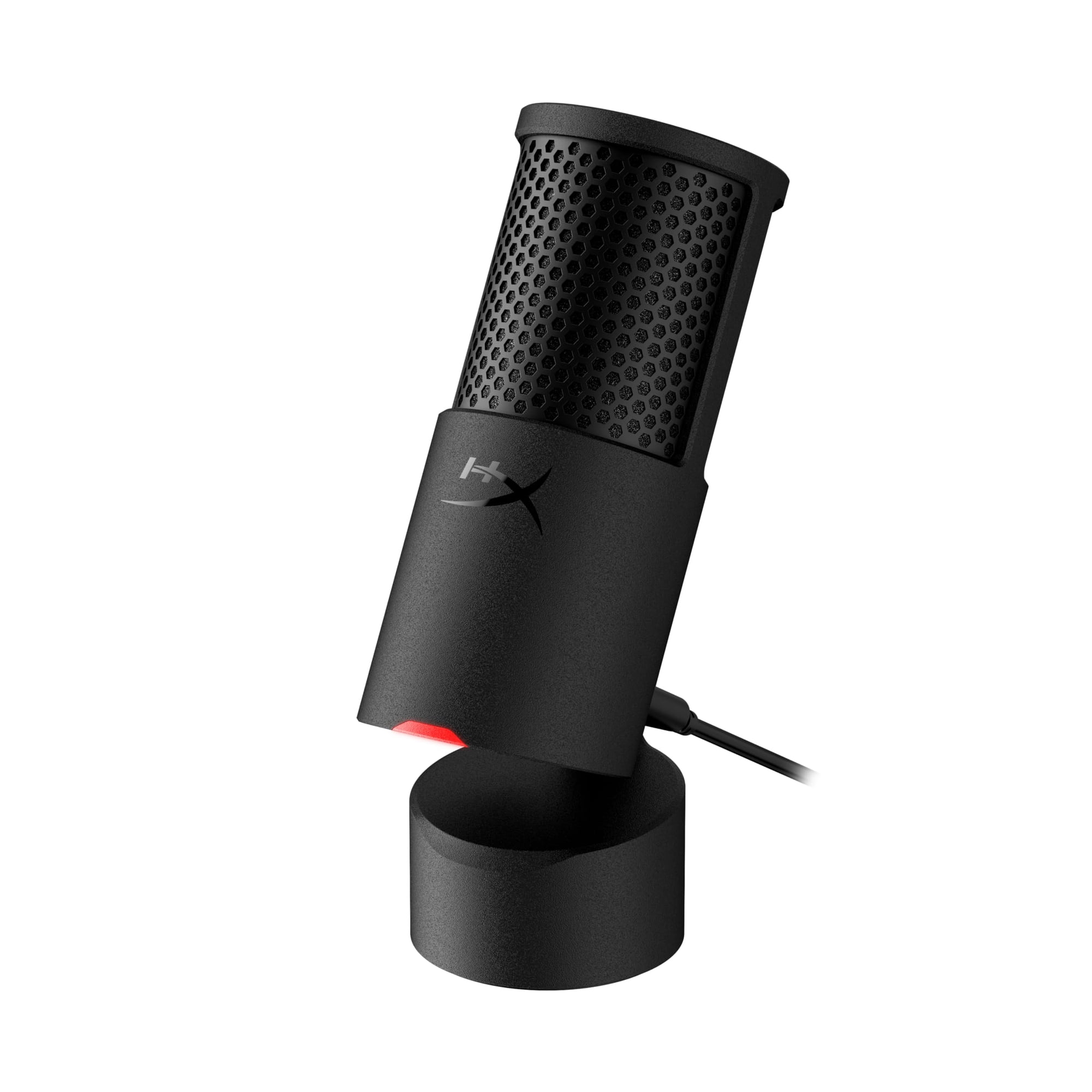 Micrófono Hyperx Solocast 2 Usb Condensador Para Gaming Negro