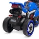 thumbnail image 5 of Moto a Batería Deportiva Azul Con Control Parental, 5 of 5