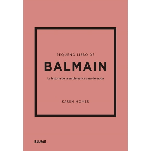 Pequeño libro de Balmain