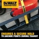 thumbnail image 3 of Correa de amarre con trinquete DEWALT DXBC10000J, color negro y amarillo, 2 x 27 pies, 3 of 3