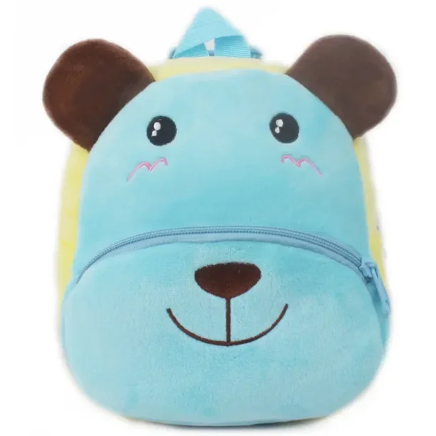 Baby School Bags Kids Plush Backpack 3D Cartoon Toddler Backpacks Boys Girls Kindergarten Mini Book Bag Children Mochilas