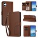 thumbnail image 2 of Funda Cartera Trébol para Samsung Galaxy A06/A07 4G/5G con Ranuras Tarjetas y Carga Inalámbrica Marrón, 2 of 6