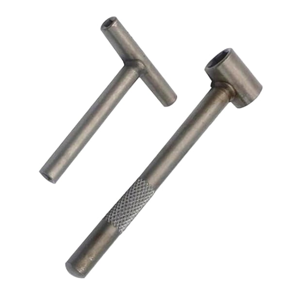 Herramienta de ajuste de taqué de válvula, herramienta de agujero Hexagonal cuadrado, válvula de motor de material acero al carbono, llave de ajuste de ajuste