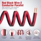 thumbnail image 5 of Cable eléctrico Nilight 16 AWG 100 pies 30,48 m rojo negro CCA, 5 of 9
