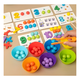 thumbnail image 3 of Juego montessori matemáticas didáctico de madera motricidad, 3 of 3