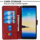 thumbnail image 5 of Funda con Cremallera para Samsung Galaxy Note 8, Carcasa Cartera de Cuero PU con Soporte y Tarjetero, 5 of 5