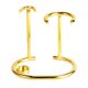 thumbnail image 2 of Razor Holder Estante Para Colgar Para Hombres Baño Razor And Brush Storage Gold, 2 of 5