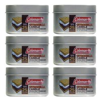 Vela Coleman Con Aroma A Citronela Para Exteriores, 175 Ml, Paquete De 6