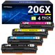 thumbnail image 1 of Cartucho de tóner CmybaBee compatible para HP 206X 206A, paquete de 4, 1 of 6