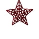 thumbnail image 1 of Estrella Navideña con Glitter 20cm roja, 1 of 3