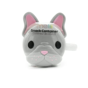 Melii - Contenedor De Snacks Anti-Derrame - Bulldog