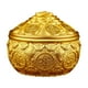thumbnail image 5 of Cuenco De Latón Cornucopia Artesanal Feng Shui Treasure Bowl Para El Hogar Interior Dormitorio 4 Pulgadas, 5 of 5