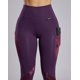 thumbnail image 5 of Calza Fitness Mujer Suplex Brillosa Modeladora Calidad - A358, 5 of 5