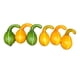 thumbnail image 3 of Calabazas De Cosecha Artificial Modelo Vegetal De Halloween Colores Surtidos Duraderos Estilo B, 3 of 5
