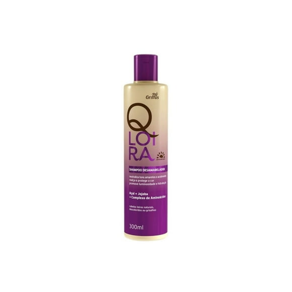 Shampoo QLoira Desintoxicante (Morada) 300 Ml