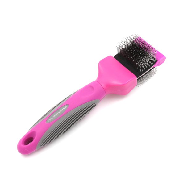 Cepillo Slicker Flexible Groomer Essentials de Cabeza Única Mediano Firme